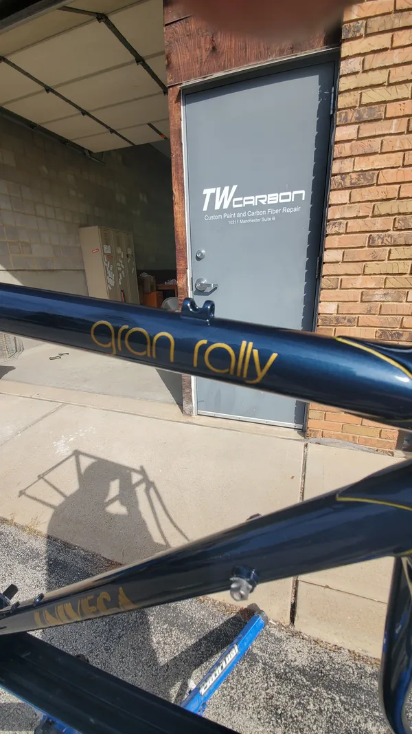 Metal Frames - Univega Dark Blue And Gold