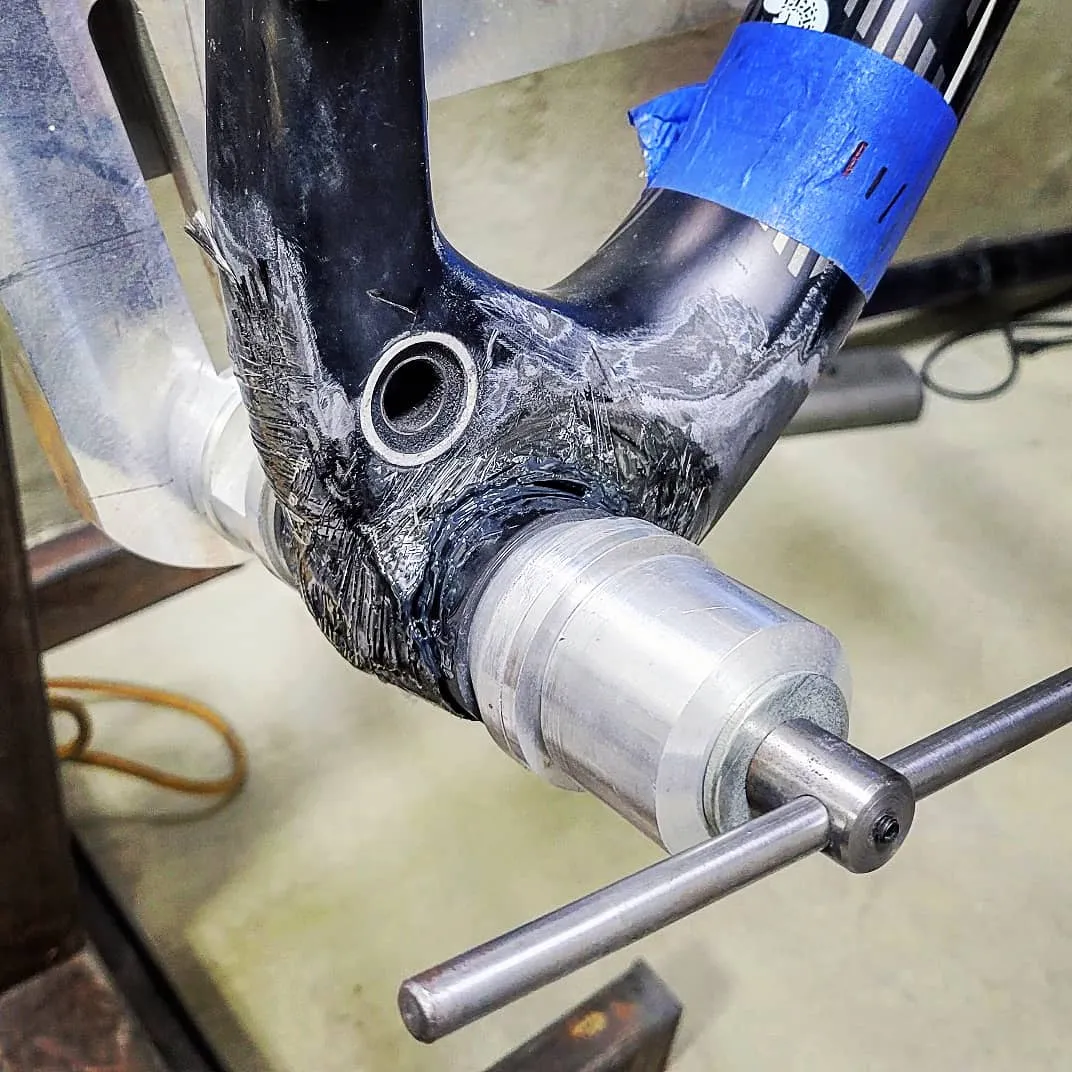 Facing the bottom bracket